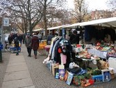 Flea Market at Marheinekeplatz